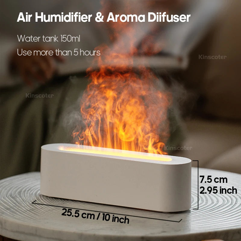 Flame RGB Essential Oil Diffuser