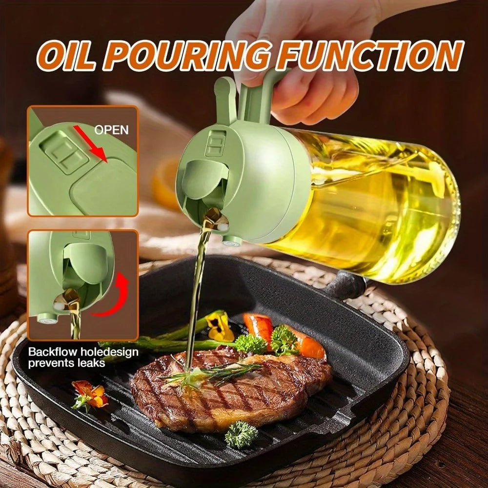 2-in-1 Olive Oil Dispenser |Sprayer
