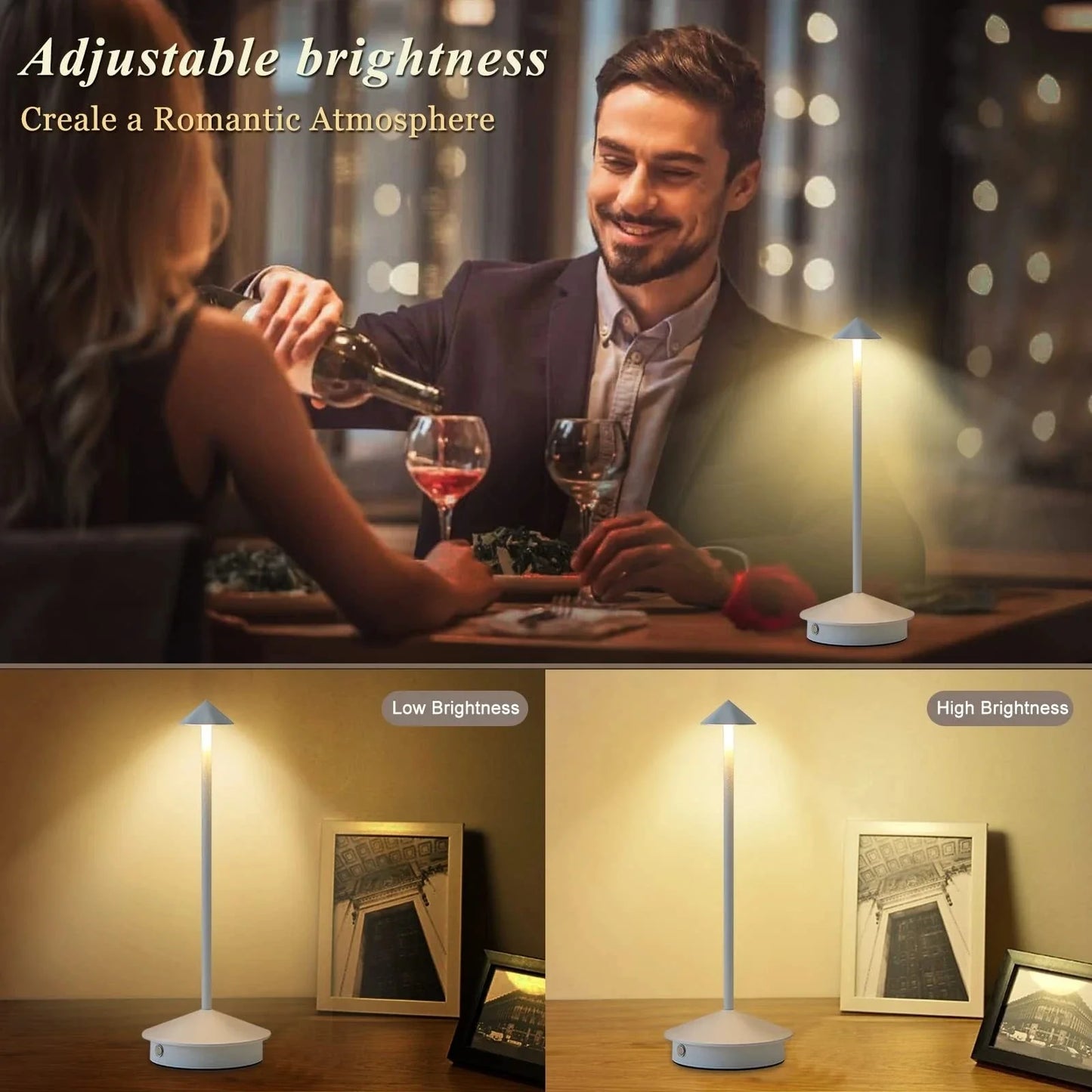 Touch LED Table Lamp