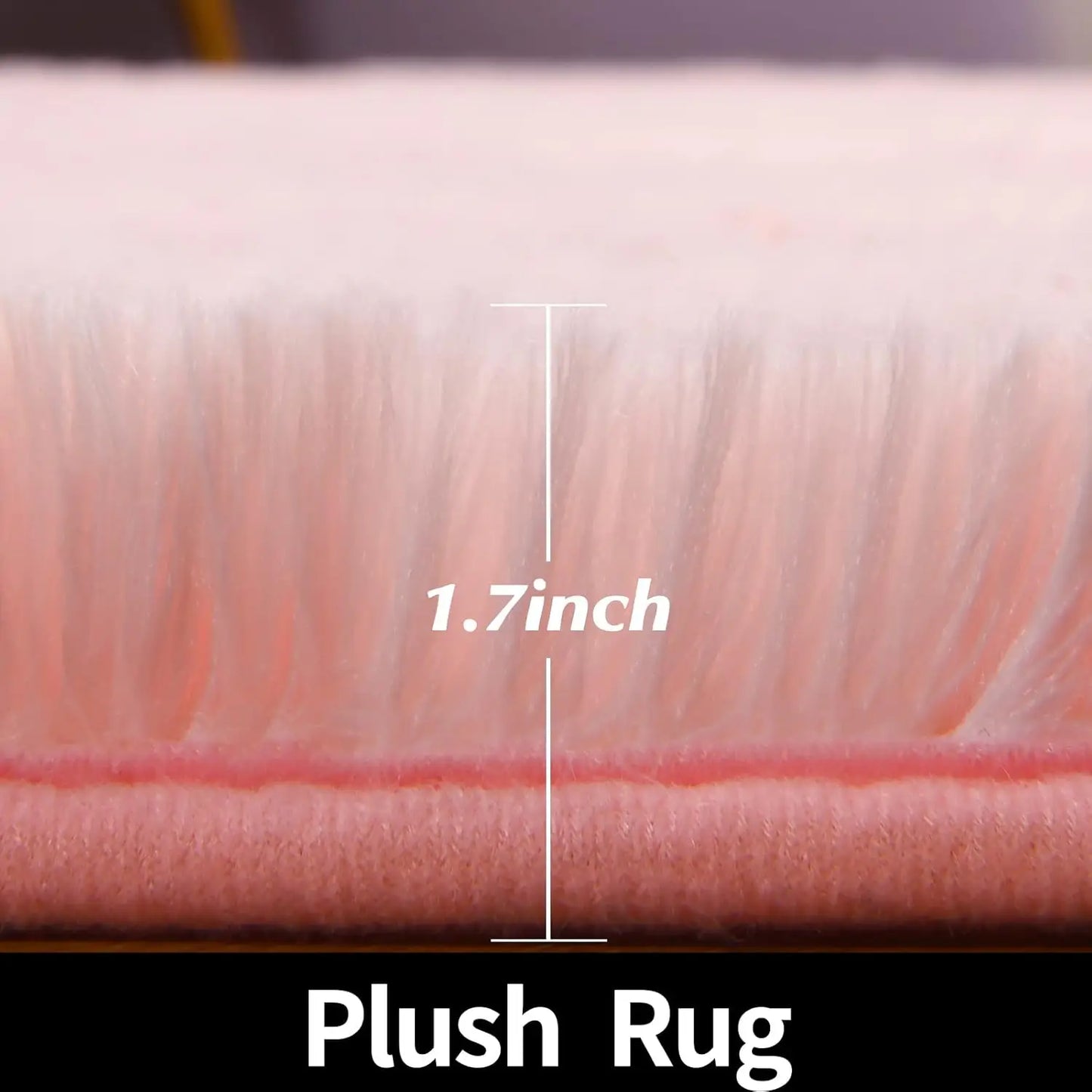 Round Thick Plush Carpet