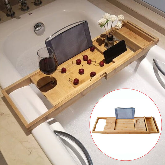 Extendable Bathtub Tray