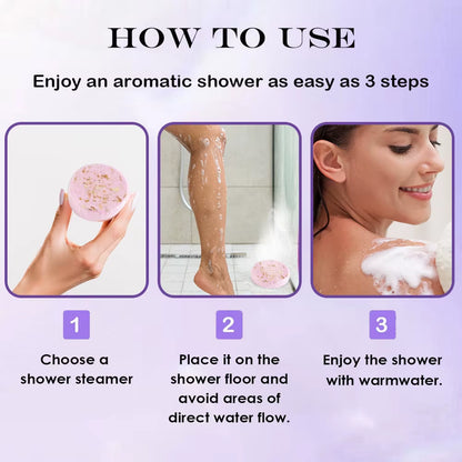 Shower Steamers Aromatherapy - Birthday Gifts for Women, 12 Pack Shower Bombs with Essential Oils. Gifts for Her, Self Care Spa