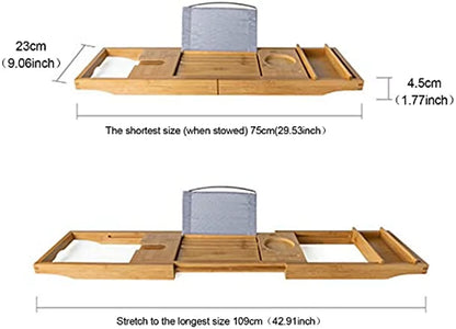 Extendable Bathtub Tray