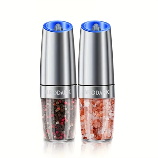 Electric Salt and Pepper Grinder Set 