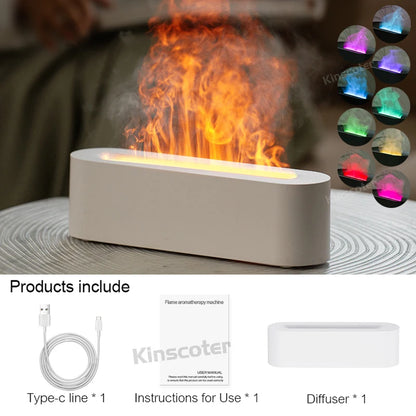 Flame RGB Essential Oil Diffuser