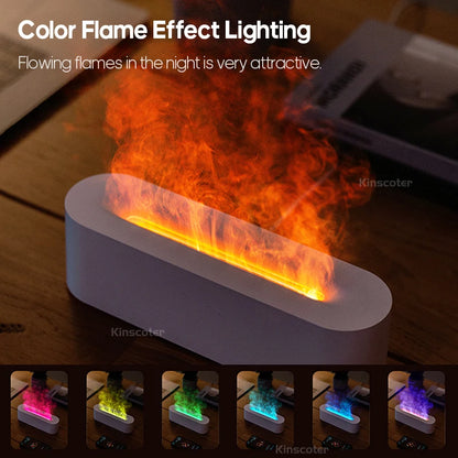 Flame RGB Essential Oil Diffuser