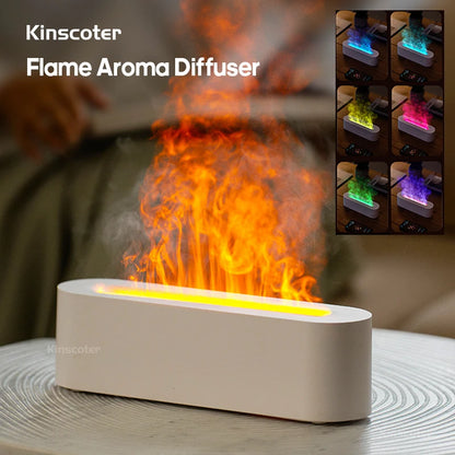 Flame RGB Essential Oil Diffuser