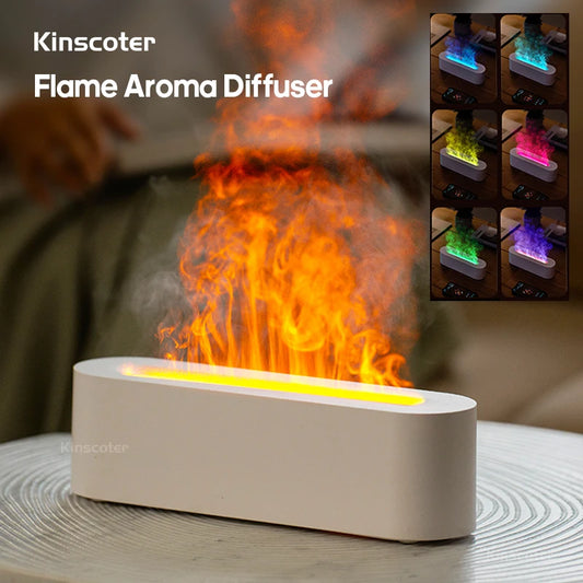 Flame RGB Essential Oil Diffuser