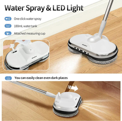 Cordless Electric Spin Mop