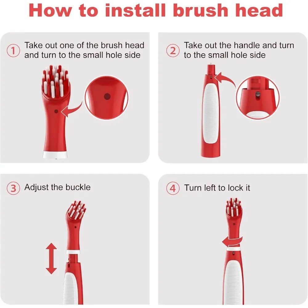 4-in-1 Electric Cleaning Brush 