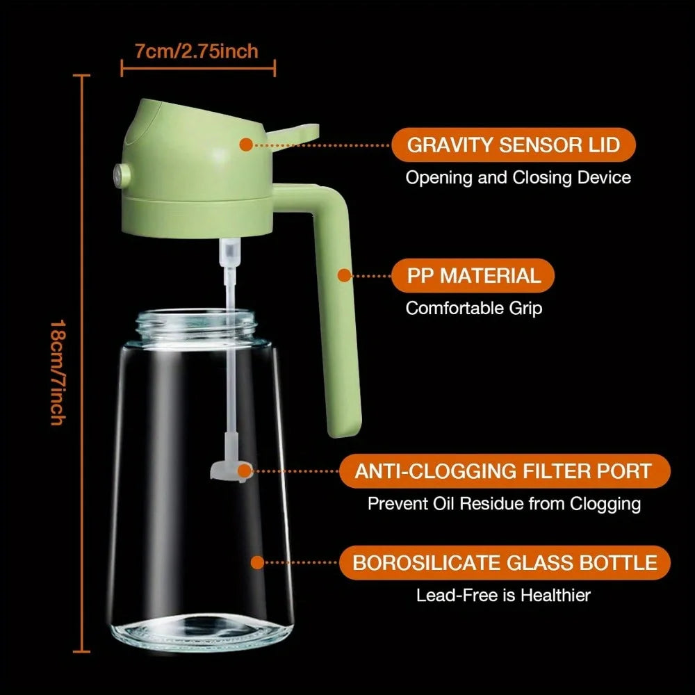2-in-1 Olive Oil Dispenser |Sprayer