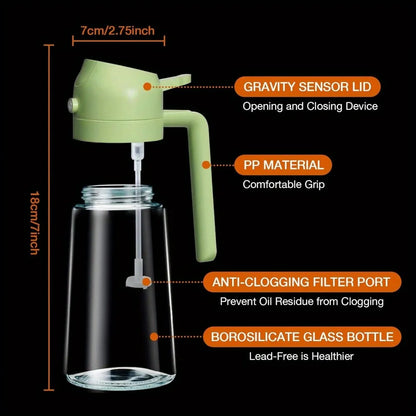 2-in-1 Olive Oil Dispenser |Sprayer