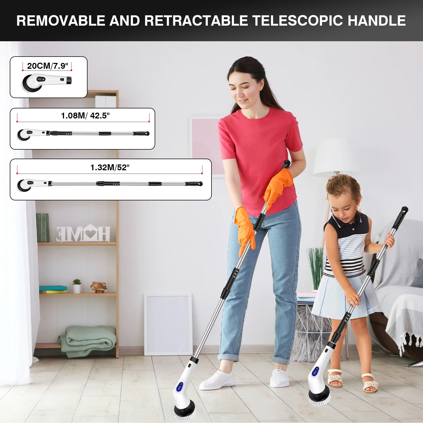 Cordless Electric Scrubber 