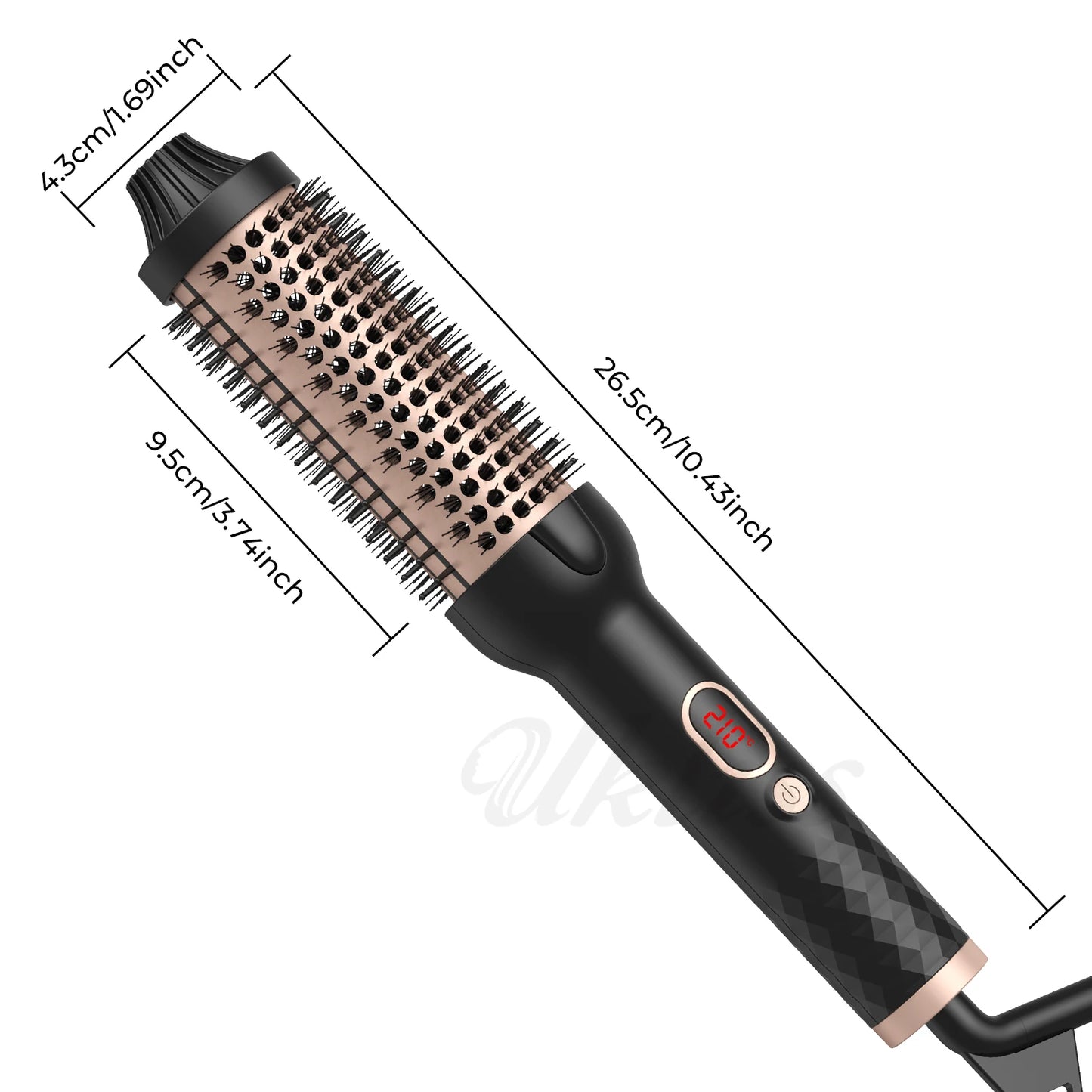 Thermal Hair Curler and Straightener