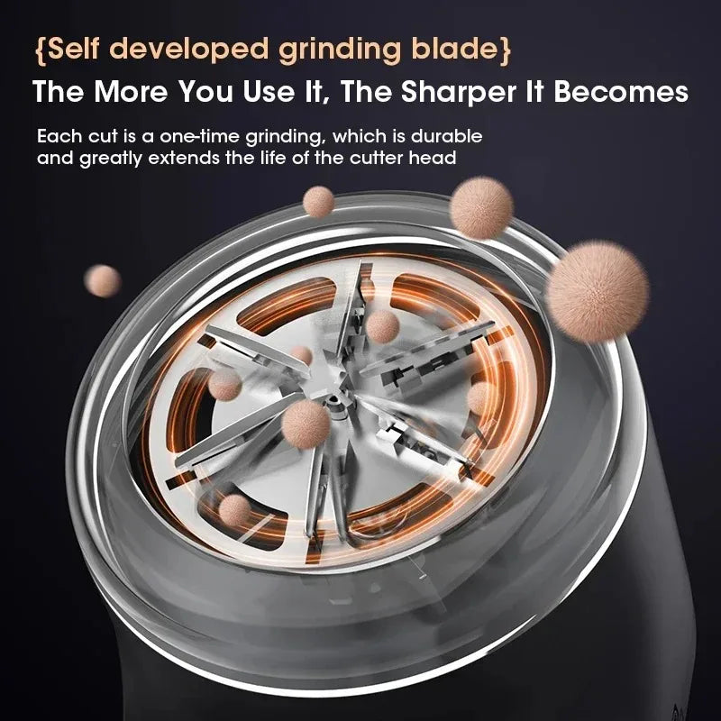 Portable Lint Remover Electric Fuzz Pellet Remover for Clothing LED Display Rechargeable for Clothes Fabric Shaver Fluff Remover