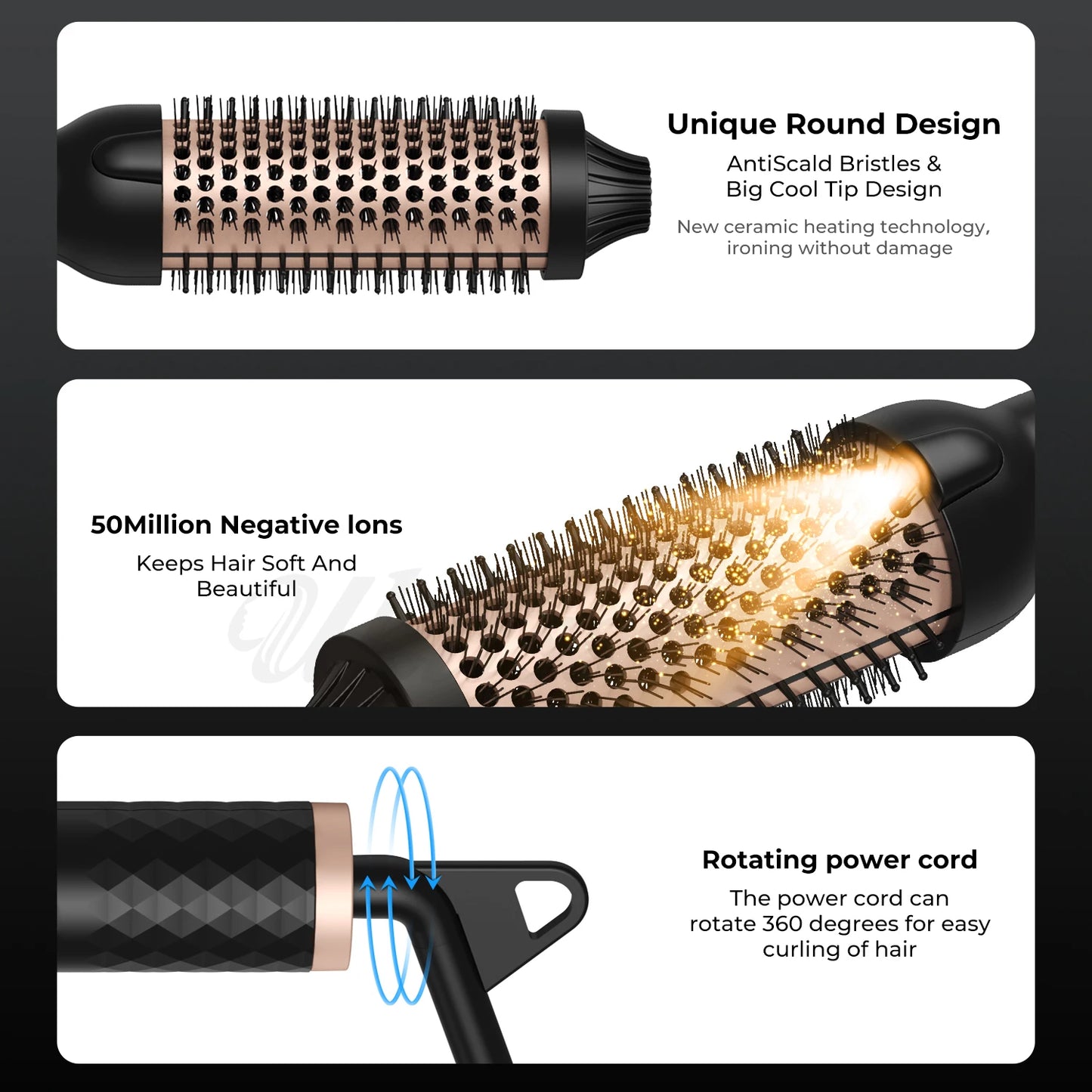 Thermal Hair Curler and Straightener