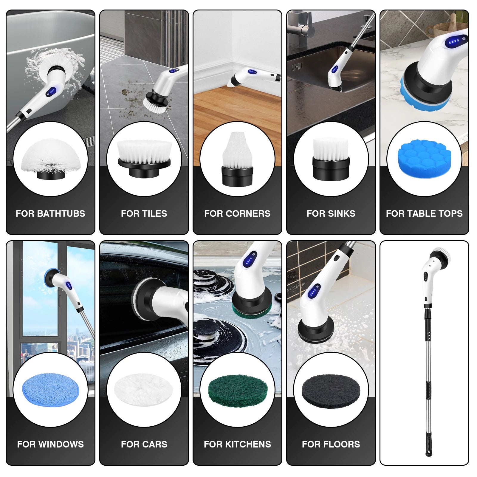 Cordless Electric Scrubber 