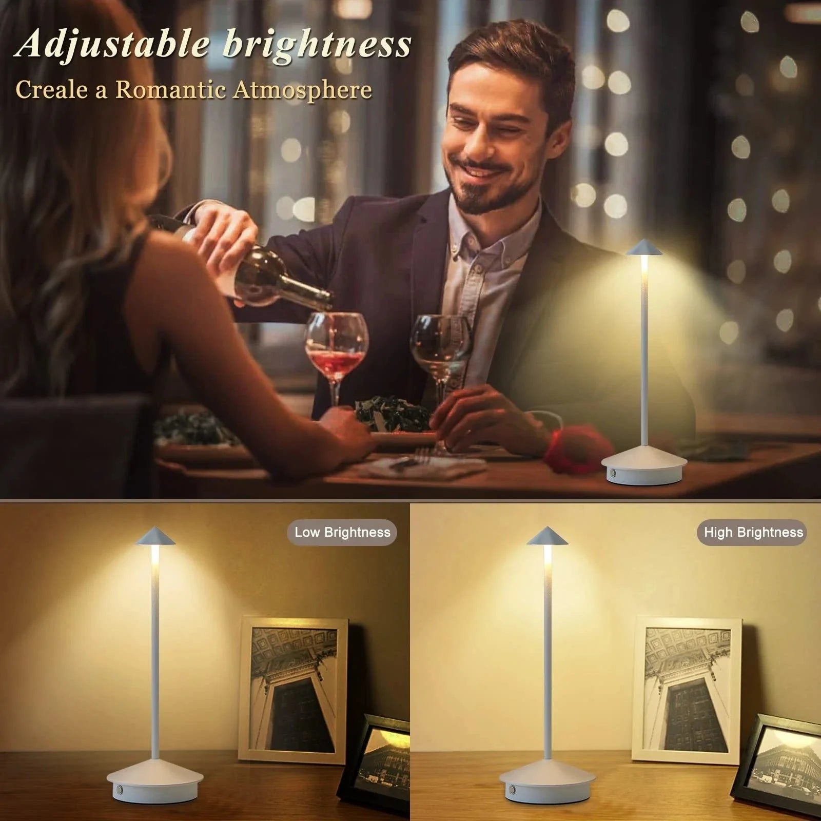 Touch LED Table Lamp