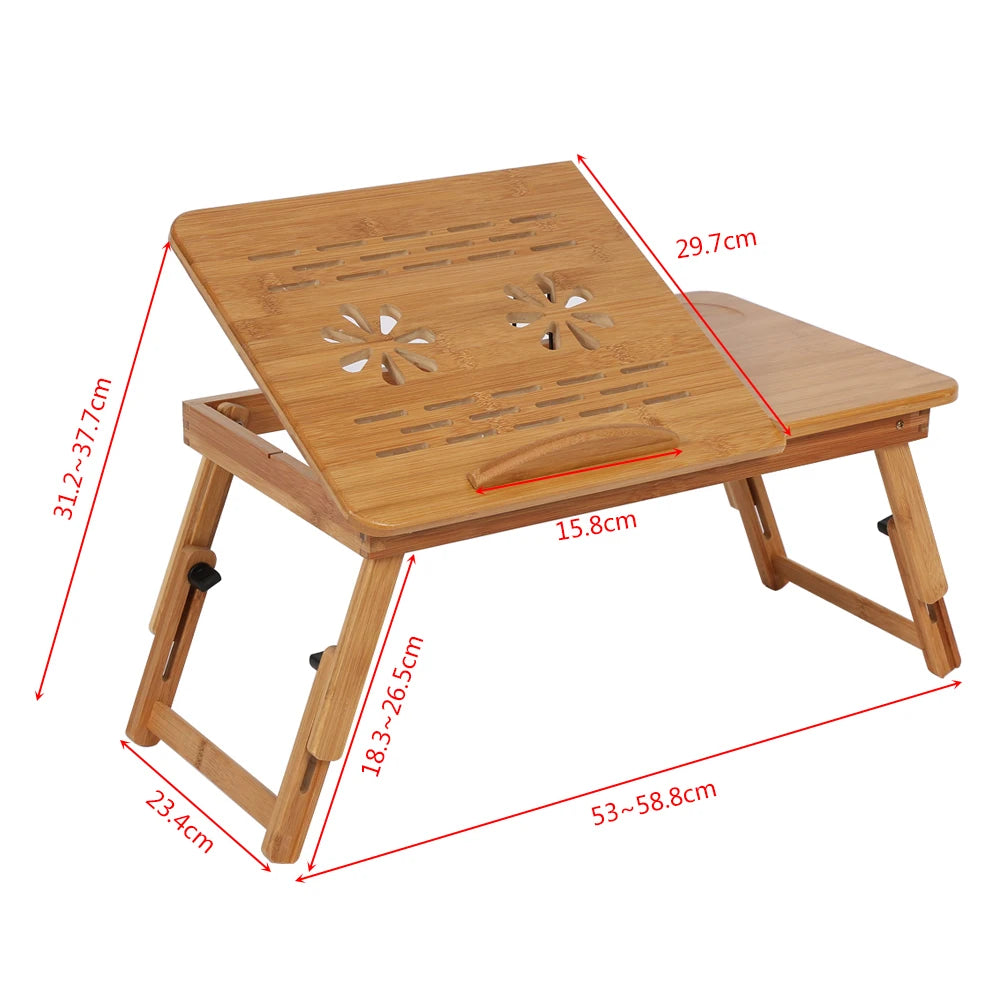 Bamboo Bed Desk 