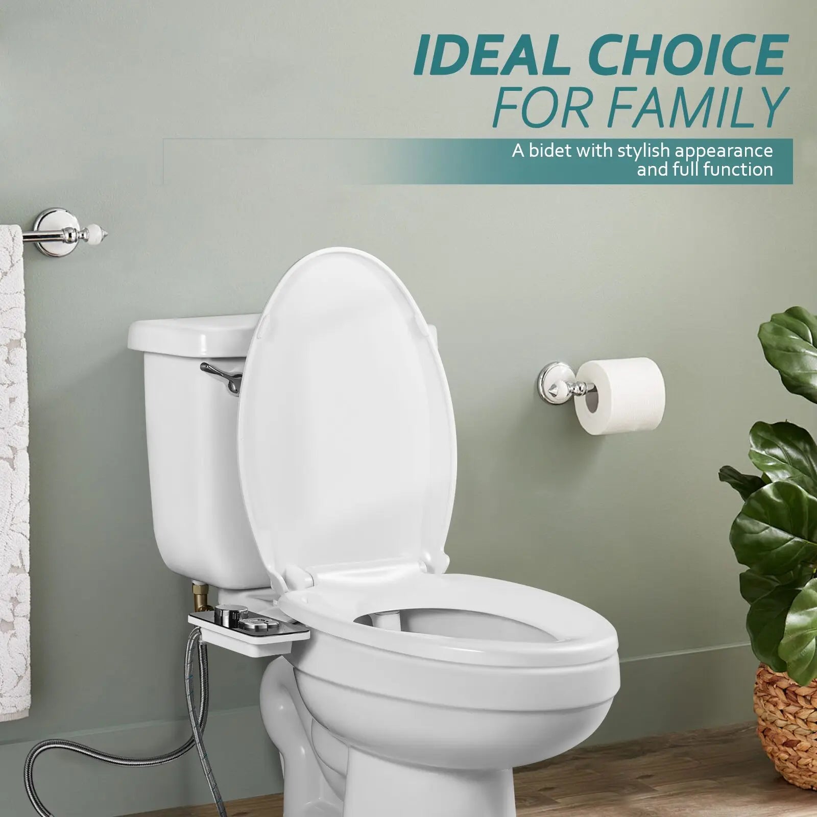 Ultra-Thin Self-Cleaning Bidet 