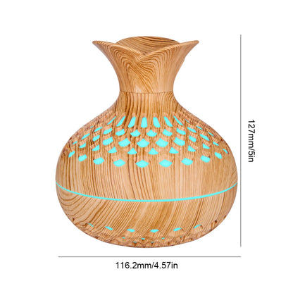 Wood Grain Aromatherapy Humidifier | Diffuser 