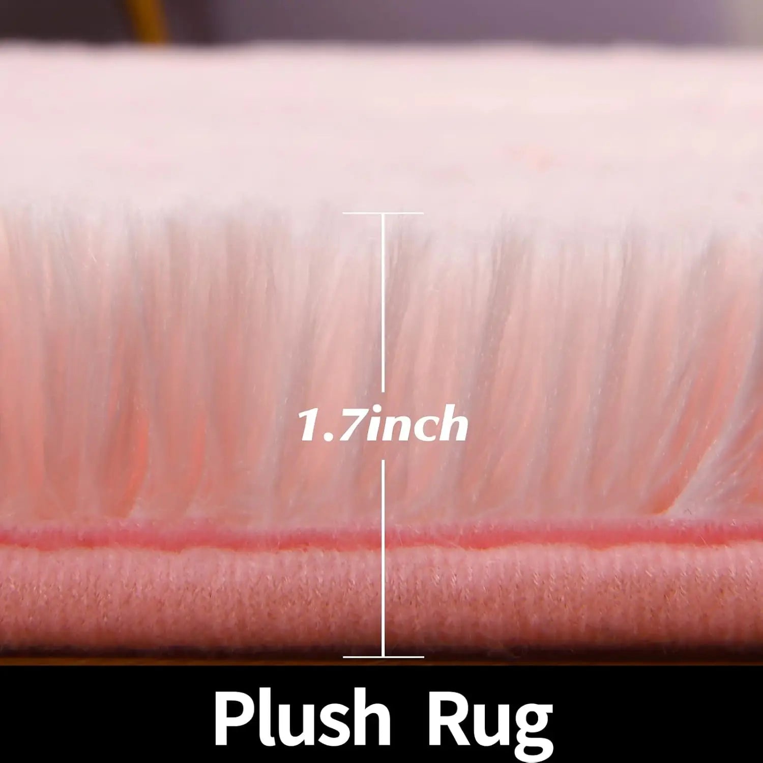 Round Thick Plush Carpet 