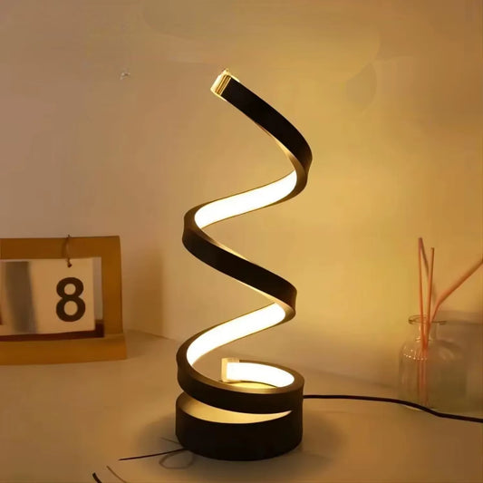 LED Spiral Table Lamp 