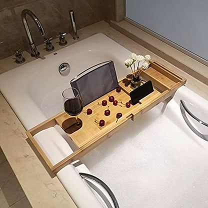 Extendable Bathtub Tray